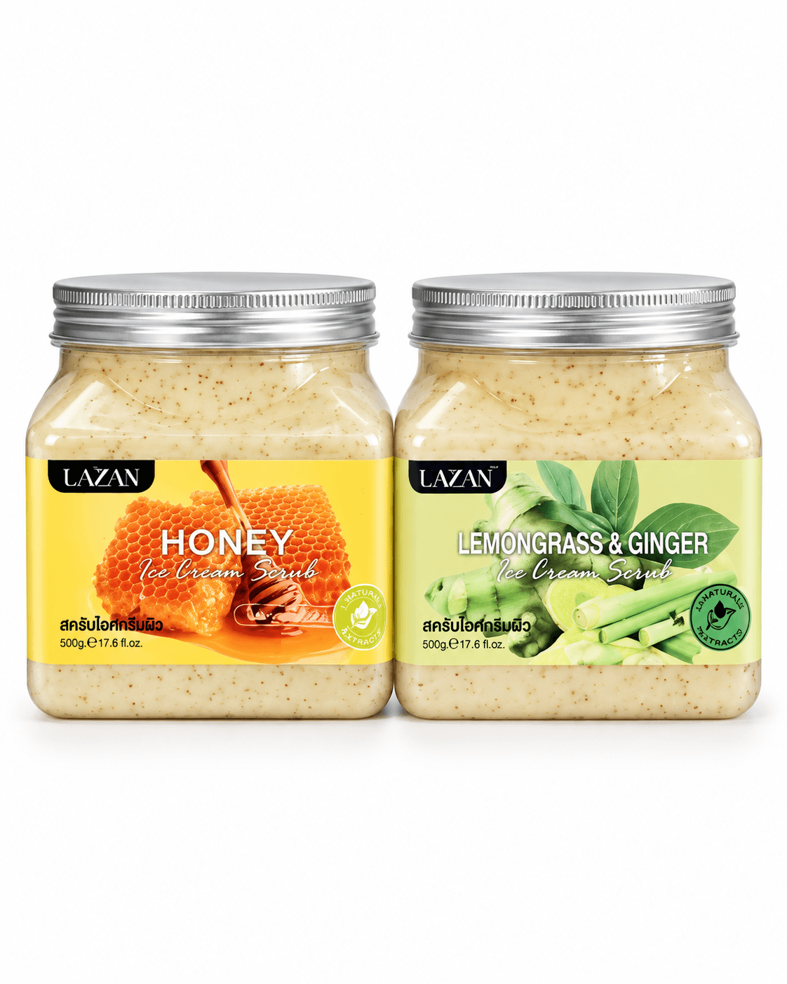 Honey + Lemongrass Body Scrub